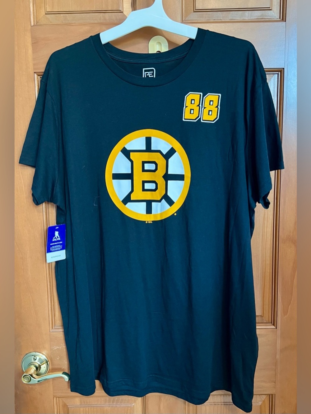 Boston Bruins NHL Tshirt, Pastrnak #88